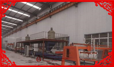 El material de construcción de la hoja del óxido de magnesio del vidrio de fibra de XD-D que hace máquina una capacidad más grande 1500 cubre