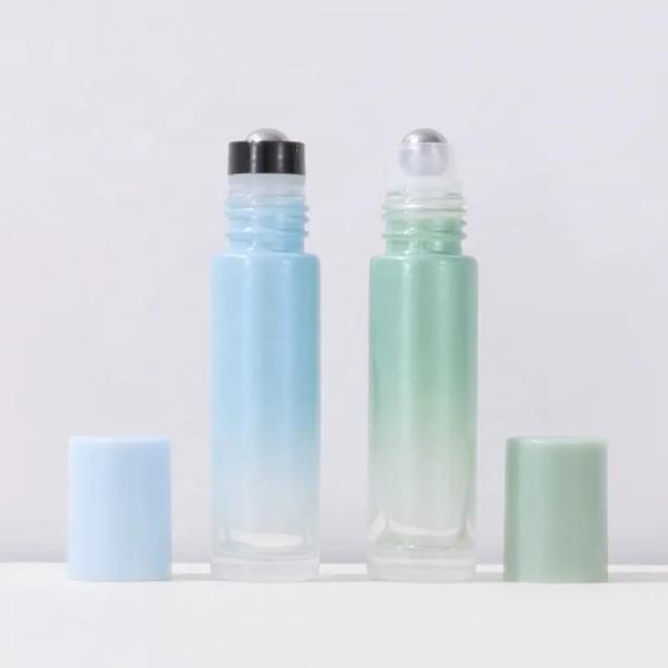 Подгонянный упаковывая крен масла массажа золота пластиковый на бутылке с винтом вверх по крышкам