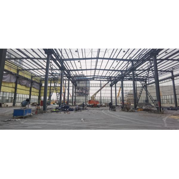 Склад оборудования здания стальной структуры Q235B Q355B полуфабрикат