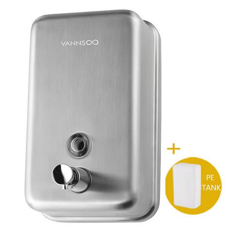 Heavy Duty 1200ml Stainless Steel Soap Dispense Commercial Bathroom Accessories