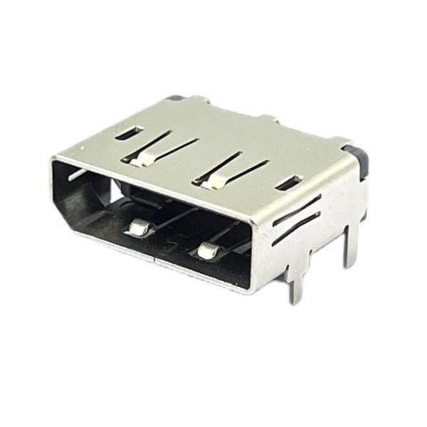 0.5AMP LCP Displayport Usb 9 Pin Connector Mini USB Socket 90 Degree SMT DIP Solder 1u