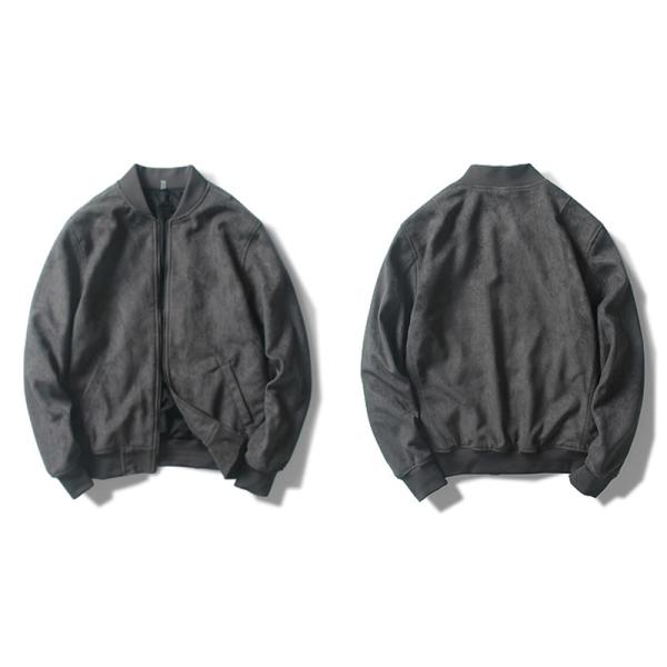 Куртки бомбардировщика застежка-молнии кожи замши хлопка изготовленного на заказ логотипа изготовителя фабрики OEM причинные тонкие подходящие вверх