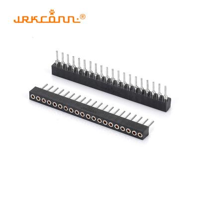 2mm Pitch Machined Female Headers Single Row Female Pin Header Straight Type