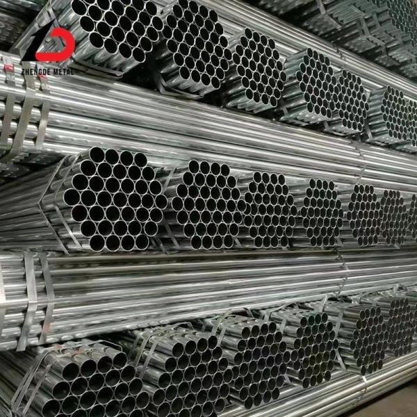 Zinc Coating ASTM A106 Sch 40 ERW Gi Hot Dipped, Electro Galvanized Steel Pipes