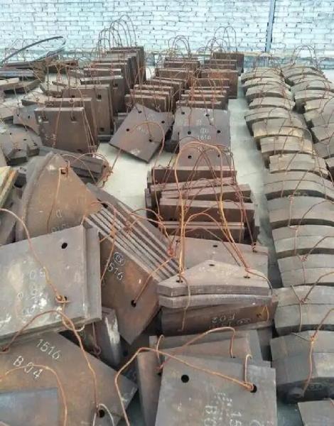 High Impact Wear-Resistant High Manganese Steel Mill Liner For Mining And Metallurgy