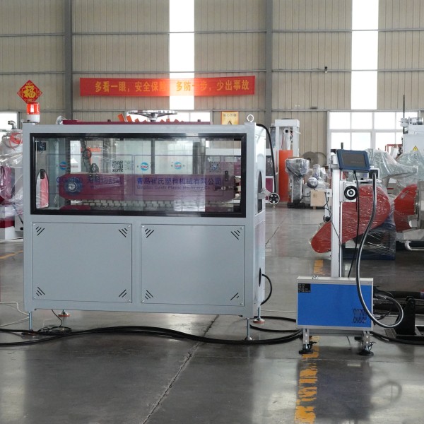Plastic PVC UPVC Pipe Twin Double Screw Extruder Water Supply Drainage Pipe Extrusion Making Machine