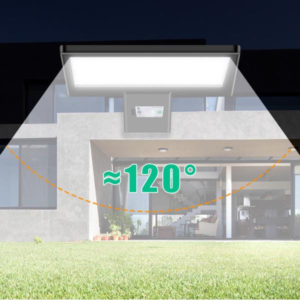 Motion Sensor Solar Wall Light for Outdoor Garden IP65 Waterproof LED Security Lamp