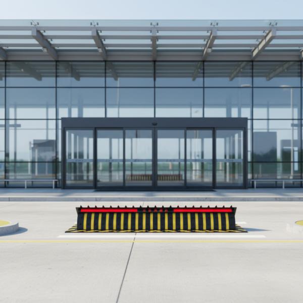 220-ton Capacity PLC Controlled IP68 Waterproof Road Blocker System for Vehicle Access Control