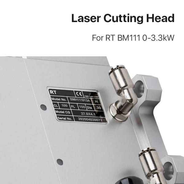 Stable 3300W Fiber Laser Cutter Head , Multifunctional Laser Cutting Spare Parts