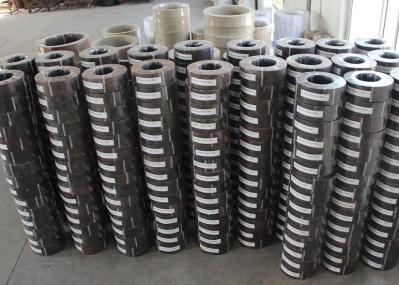 Wire Reinforced Resin Brake Friction Material With Brass Wire Dark Brake Lining Roll