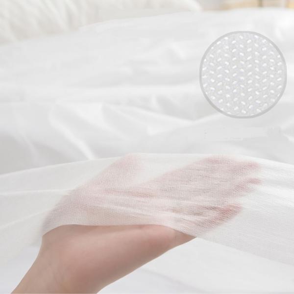 200*220cm Nonwoven Disposable Bed Cover Roll For Hotel Travel