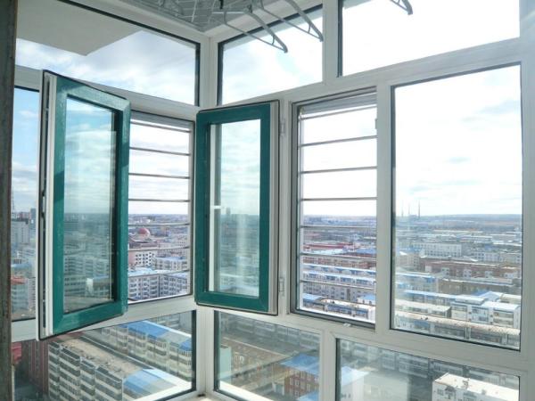 Matt Powder Coating Curtain Wall Aluminum Profile Custom Length And Colors