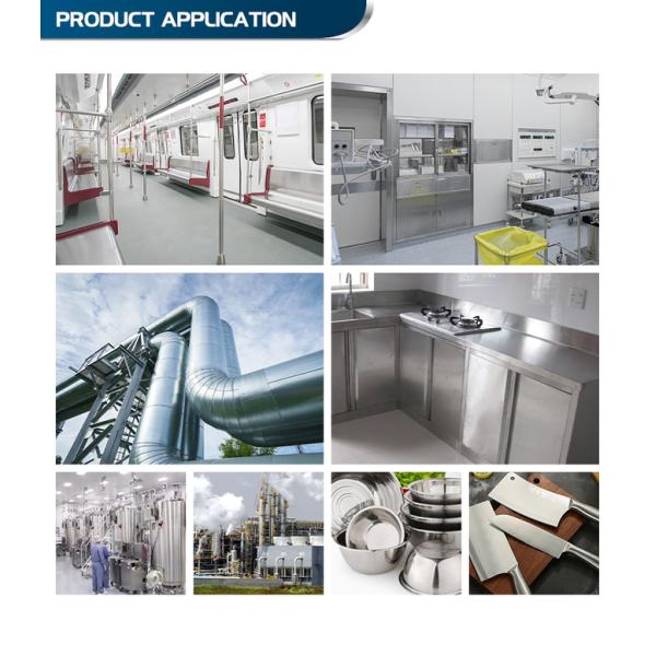 Flat Rolled 316l 430 Stainless Steel Flat Coil 1.0mm Half Hard Polished