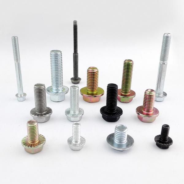 Customized Cold Forming Screws / Cold Headed Screws Electroplating Surface Treatment