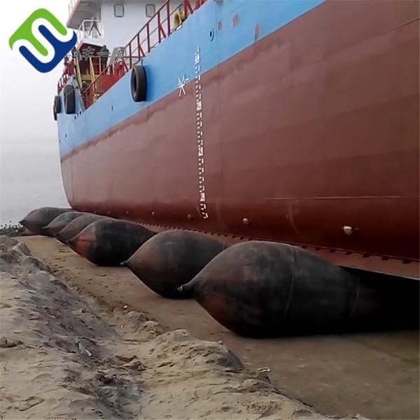 Efficient Pallet Handling Marine Rubber Airbag With Landing Package And High Pressure