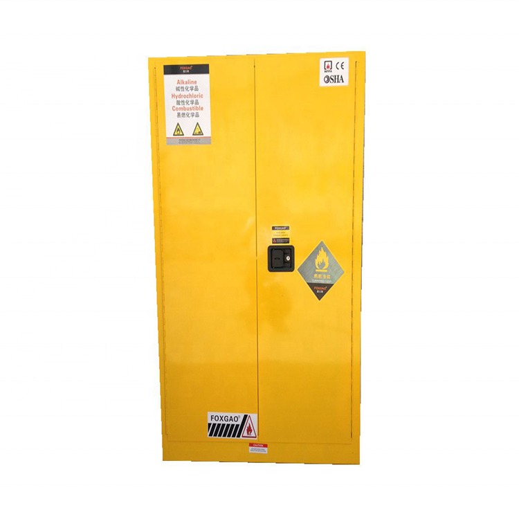 All Steel Chemical Safety Cabinet Explosion Proof Corrosion Proof Flammable Safety Cabinet
