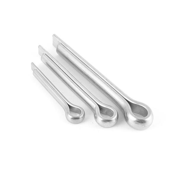 Aço inoxidável Pins divididos 1/8 Diâmetro da cabeça Fios finos Phillips Pozi Drive 0,0625 Diâmetro do pin