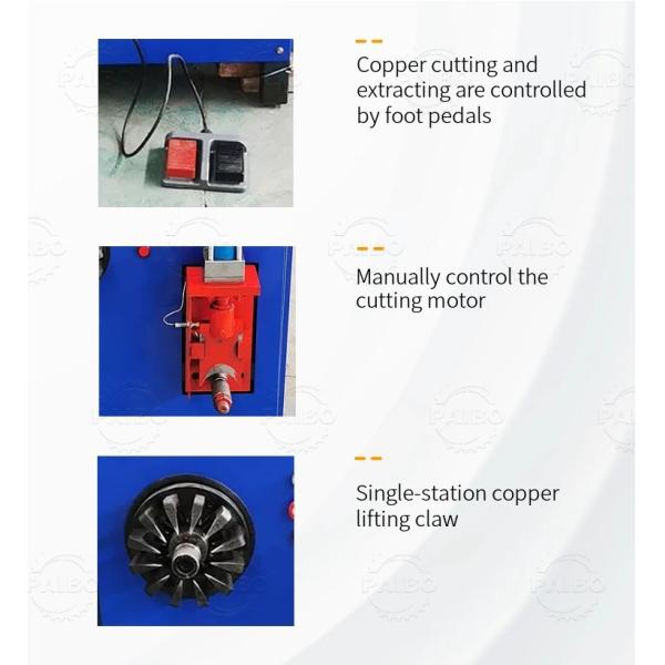Electric Motor Recycling Machine Scrap Motor Stator Wrecker Copper And Iron Recycling