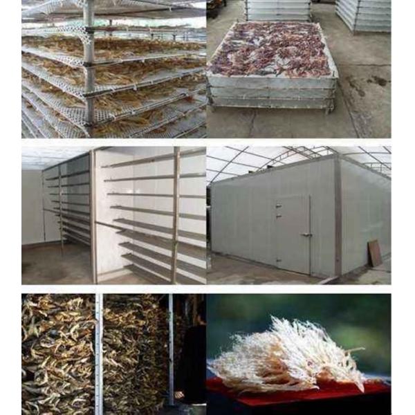 Automatic Industrial Hot Air Dryer Fish Drying Machine R134a Refrigerant