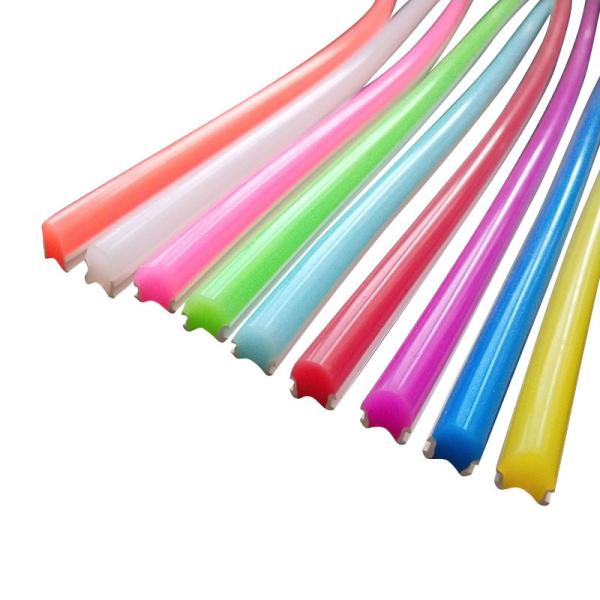 Silicone Separated Led Neon Flex Size in 6mm 8mm 10mm S Shape Led Strip 5V 12V Single Color