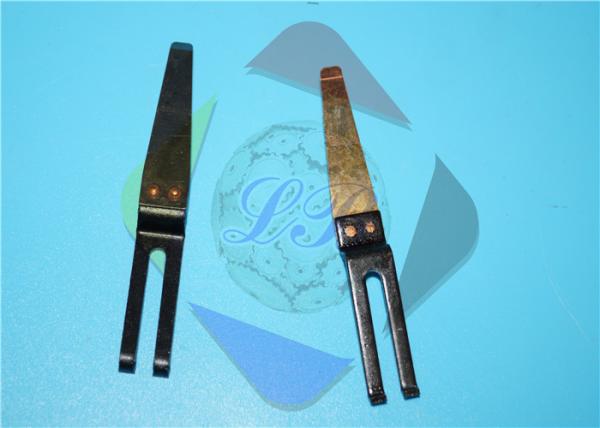 G2.028.130 S01 SM52 CD102 XL105 Printer Machine Part Separator Finger Blade With Bent Frame L79mm W12mm T0.2mm