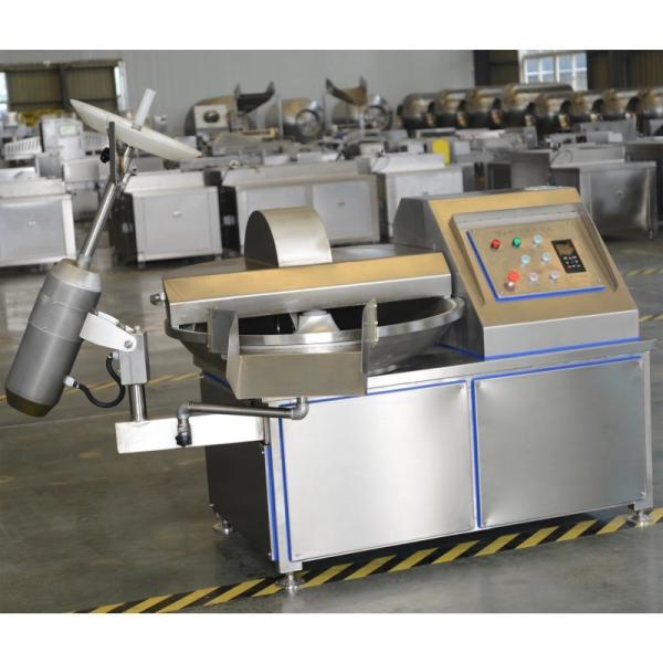 Vacuum Bowl Cutter For Premium Sausage Production Food Mixer And Chopper