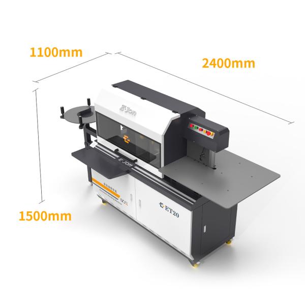 ET20 CNC Trimcap Bender For Aluminum Letters And Numbers Channel Letter Bending