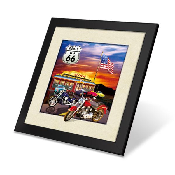 Home Wall Decoration Custom Lenticular Printing 5d Depth 20 x 20cm Dolphin Poster