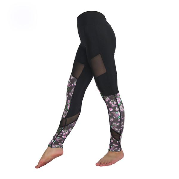 Fashion Style Yoga Wear Clothing Hot Sex High Rise Running Leggings Anti Static