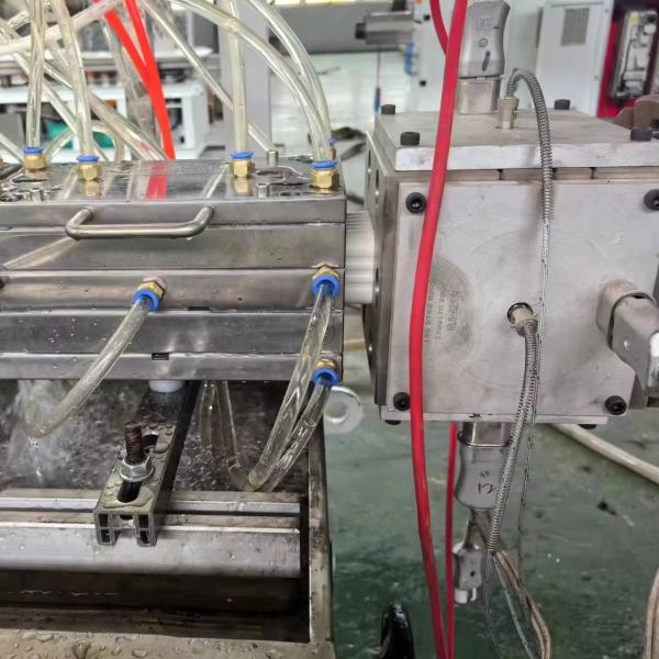 Shenzhen HYPET PVC/Plastic Square/Half Round Rain Gutter Production Line Half Round Rain Water Gutter Machine Manufacturer