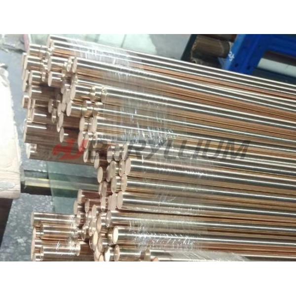 Диаметр 0.06-2.00mm штанги меди бериллия CuCo2Be C17500 наружный