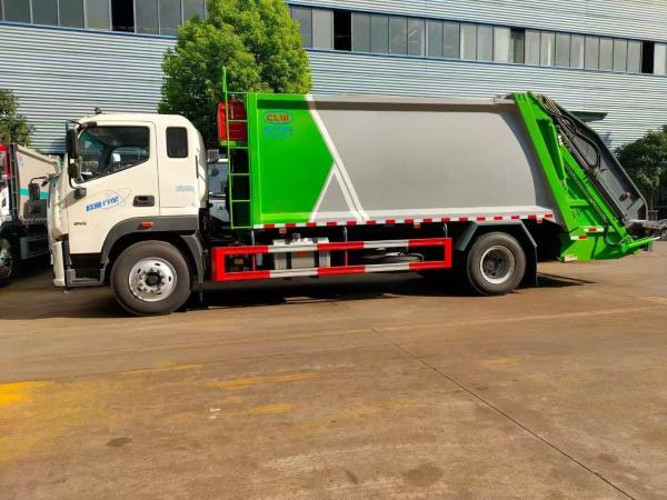 Foton Diesel Fuel Rear Loader Garbage Compactor Machine Refuse Collection Truck 20cbm