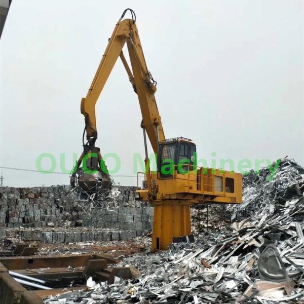 Profundidade Crane Grab Bucket hidráulico da estação 10Tm 3.2m do lixo