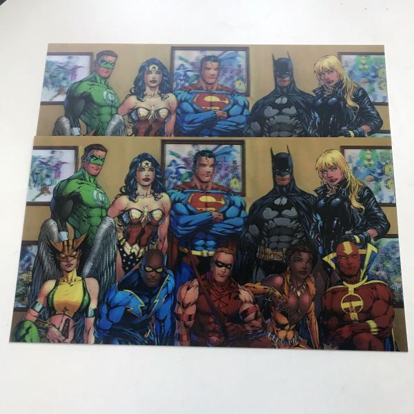 3D 0.6mm PET Lenticular Photo Card For Marvel Image