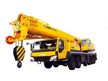 Extended Streamline Boom Hydraulic Mobile Truck Crane 100 Tons QY100K-I