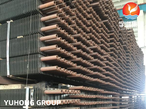 Rectangular Finned Tube Carbon Steel Stainless Steel Heat Exchanger