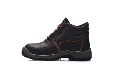 Unisex Mining Work Safety Shoes Black Or Customized Mid Cut Ankle Protective