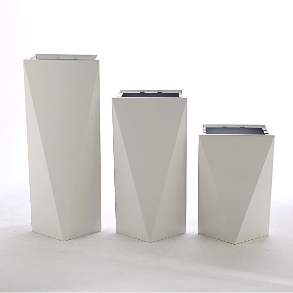 Shop Interior Decoration 60cm Height Oem stainless steel planter box