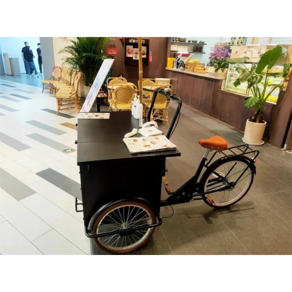 Mobile Food Bike Carts Bicycle Nuts Snack Food Cart with and Mobile Hot Dog Cart