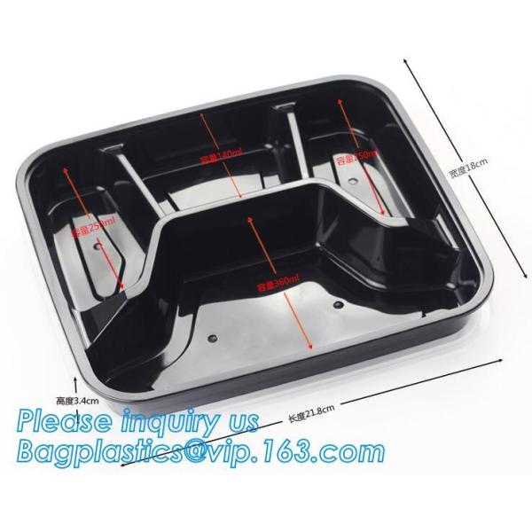 коробок пищевого контейнера клетки пластмассы 2 Индонезии коробки для завтрака 400мл коробка для завтрака Микроваре здоровых японская с палочками пакует