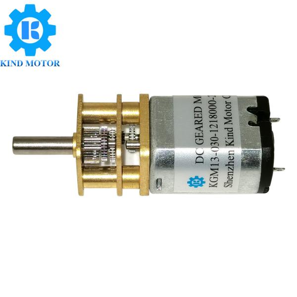 13mm Small Gear Motor High Torque , 26g Brushed Dc Motor 12v