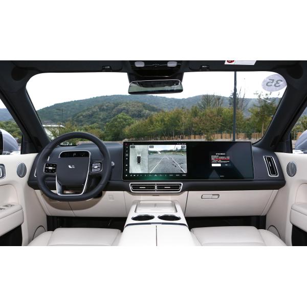 Grey Metallic Paint and Leather Seat LiXiang L8 Air SUV with Intelligent Driving