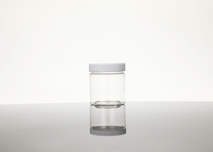 опарник пустого Refillable круга ясности 100ml пластиковый с крышками и ярлыками BPA свободными