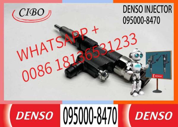 Pares de maquinaria de construcción 0950008470 095000-8470 inyector de combustible para Toyota Dyna 4.0 D 122 N04C N04C-TF N04C-TQ