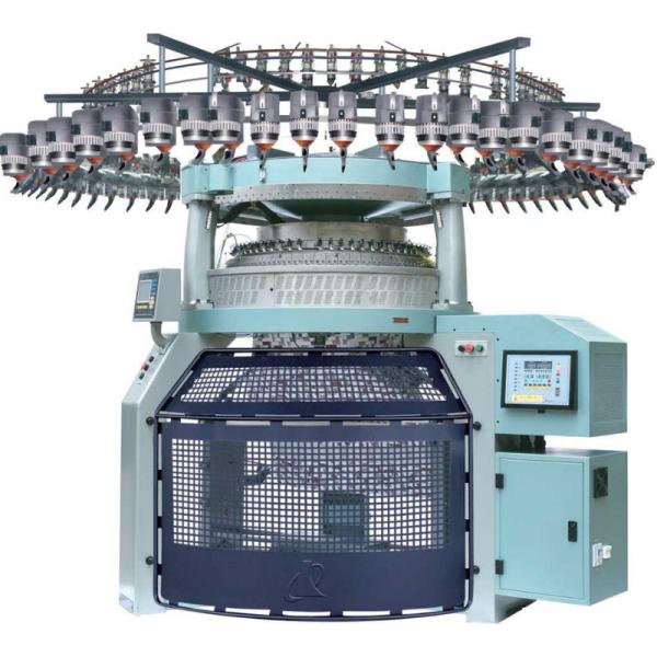 Computerized Automatic Circular Knitting Machine Industrial Fine Gauge Rib