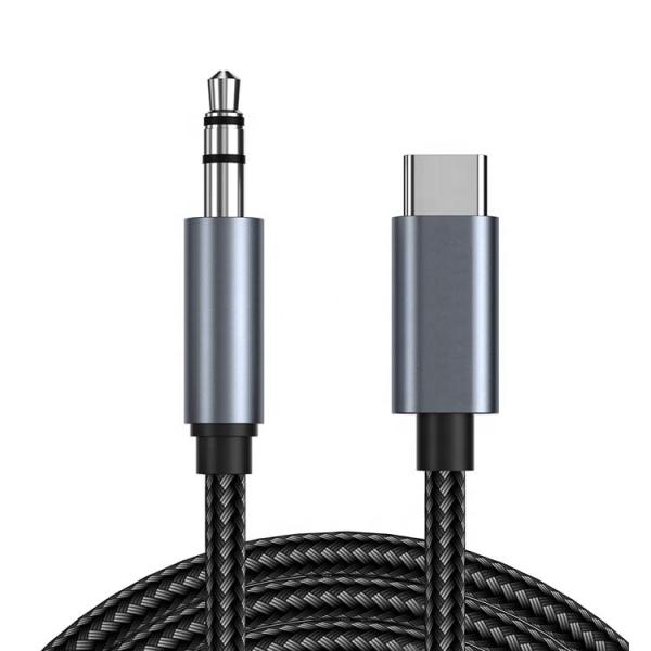 DAC USB Tipo C a 3,5 mm Jack de audio cable masculino AUX adaptador de dongle de auriculares para Pixel Google