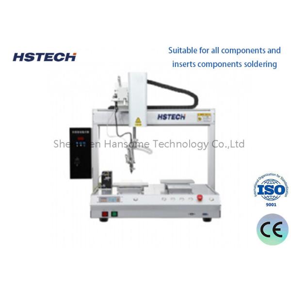 5 Axis Robotic Soldering Machine Double Y Platform Rotation Temperature Control