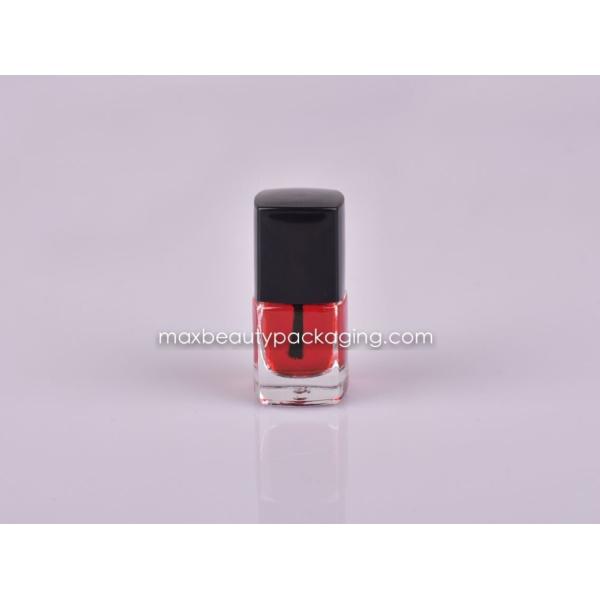 6ml square nail polish bottle nail polish cap nail polish brush nail polish packaging plastic cosmetic packaging