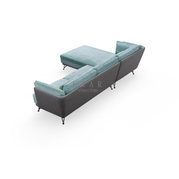 Relax Modern L Shape Living Room Furniture Set Sofa