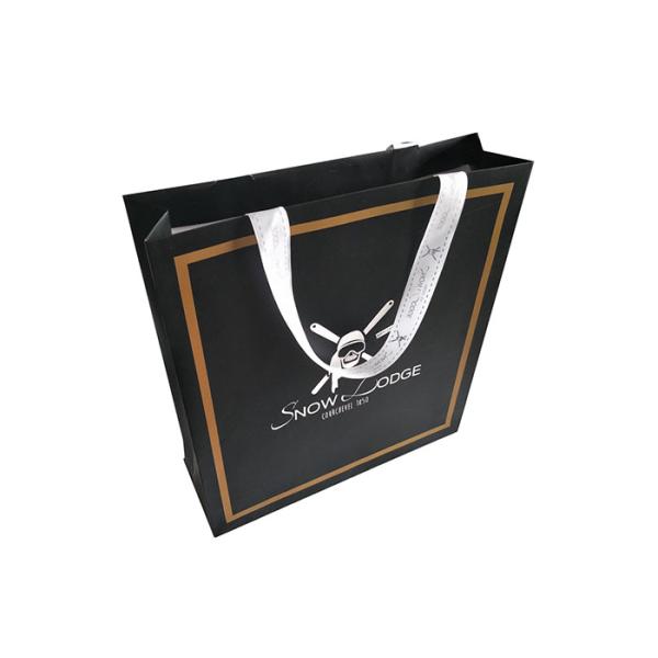 Personalized Paper Shopping Bags , Custom Printed Paper Bags Environmental